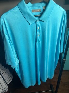 Daniel Cremieux Aqua Blue Polo Shirt